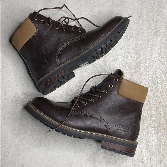 Guess Other - GUESS GM Roadie Faux Fur Brown Boots